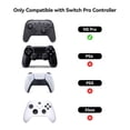 thumbnail image 7 of GeekShare Gray Cat Paw Controller Skin Silicone Protective Cover for Switch Pro+Thumb Grips+Sticker, 7 of 7