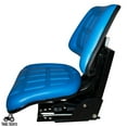 thumbnail image 3 of Blue Tractor Suspension Seat Fits Ford / New Holland 600, 601, 800, 801, 860, 3 of 11