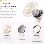 سماعات Realme Buds Air 7، مشغلات جهير ديناميكية مقاس 12.4 مم، وقت تشغيل 52 ساعة، 52 ديسيبل هجين ANC، 6 ميكروفون ENC، زمن انتقال منخفض 45 مللي ثانية، صوت مكاني 360، LHDC عالي الدقة، مقاومة للغبار والماء IP55، BT v5.4 - أرجواني لافندر