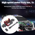 thumbnail image 4 of Ruiboury 1/28 Remote Control Car Carbon Fiber Plate Second Floor Board Battery Holder Modification Motor Mount Set Accessories Red, 4 of 6