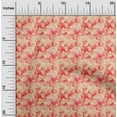 thumbnail image 2 of oneOone Viscose Chiffon Red Fabric Abstract Fabric For Sewing Printed Craft Fabric By The Yard 42 Inch Wide, 2 of 4