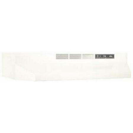- BROAN-NUTONE 413602 36 in. Non-Ducted Under Cabinet Range Hood, Bisque