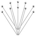 thumbnail image 1 of 10Pcs Wear-resistant Cocktail Picks Multi-function Fruit Picks Convenient Food Picks, 1 of 3