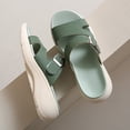 thumbnail image 4 of Sandalias de plataforma de moda con soporte para arco zapatos de verano con punta abierta ajustable para mujeres, 4 of 7