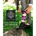 thumbnail image 4 of JAMES FIALLO Men's Fun Monster Crew Socks 6-Pack - Colorful Polyester Blend Novelty Socks, 4 of 6
