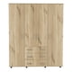 thumbnail image 5 of Closet Fontana Café Claro Y Blanco Virtual Muebles, 5 of 7