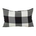 thumbnail image 2 of Fennco Styles Red Buffalo Check Plaid Cotton Christmas Tree Skirt 53" Round, 2 of 82