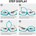 thumbnail image 4 of 2 Pairs Makeup Reading Glasses for Women Magnifying Flip Down Cosmetic Readers, 4 of 7
