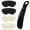 Black&Beige, variant on Skyfoot 2 Pairs Heel Grips Liner Cushions with Shoe Horn, Heel Filler Pads for Loose Shoes, Shoe Too Big, Improved Shoe Comfort and Fit, Heel Protector to Prevent Heel Blister