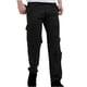 thumbnail image 2 of Pantalones largos casuales para hombre, pantalones de pierna ancha, bolsillos cargo, pantalones deportivos casuales con cordones, pantalones largos para hombre, 2 of 4