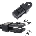 thumbnail image 5 of 10 clips de lona negros, clip de tienda, clip de plástico, para abrazadera de toldo de camping, clips de lona negros, toldos para actividades al aire libre, 5 of 5