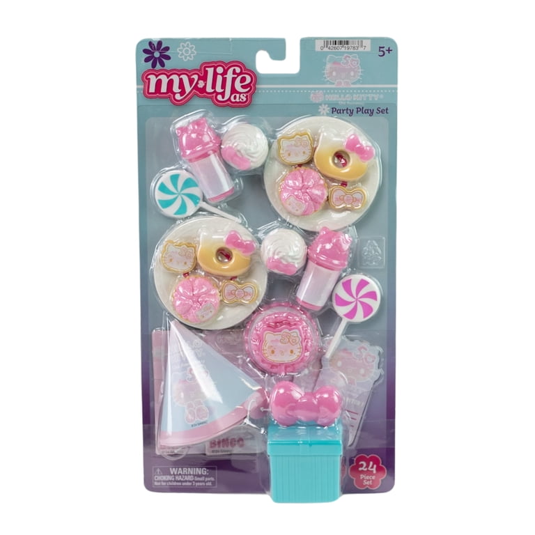 Hello Kitty 44-Pc BAKERY/DINER 18" Doll Play Set With Accessories My-240594