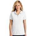 thumbnail image 1 of Womens Upscale Style Moisture-Wicking Polo Shirt, 3XL White, 1 of 5