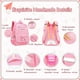 thumbnail image 3 of Mochila escolar VIDOSCLA Princess Bowknot para niñas de nylon, 3 of 7