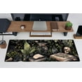 thumbnail image 5 of Dark Academia Desk Mat Mouse Pad XL Extended Large Gaming Desk Pad Mousepad, Mystical Green Plant Computer Laptop Keyboard and Mouse Mat, Desktop Protector Mat for Women Girl Office 31.5x11.8 in, 5 of 6