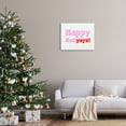 thumbnail image 3 of Stupell Industries Happy Holiyays Patterned Holiday Painting Gallery Wrapped Canvas Art Print Wall Art, 30 x 24, 3 of 8