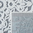 thumbnail image 3 of SAFAVIEH Cabana Henrika Ivory/Grey 2'2"X9' Runner Indoor/Outdoor Area Rug Ivory/Grey, 5'5" x 7'7", 3 of 5