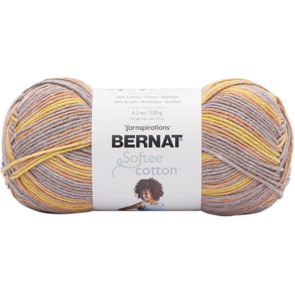 Bernat Softee Cotton Yarn-Golden Haze