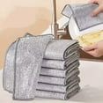 thumbnail image 6 of 80/1pcs Magic Cleaning Cloth Thickened Double -sided Metal Steel Wire Rags Kitchen Dish Pot Washdishing Cloths Towel Clean Tools, 6 of 8