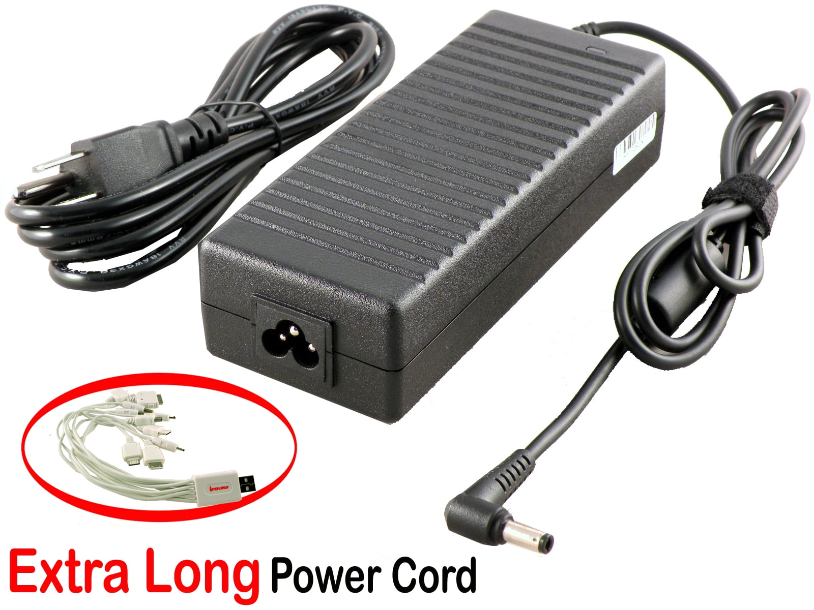 iTEKIRO 150W AC Adapter for MSI GL62M 7RD-056, GL62M 7RD-058, GL62M 7RD-265, GL62M GL62M 7RD-625, GL62M 7RDX, GL62M 7RDX-1096, GL62M 7RDX-1408, GL62M 7RDX-1645, Pro 4K-078 -