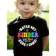 thumbnail image 1 of "Cuidado, Kindergarten, aquí voy" - Camiseta de algodón para niña con estampado de letras divertidas, manga corta, cuello redondo, cómoda e informal para el verano | Material suave y elástico, 1 of 6