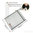thumbnail image 4 of Agiferg Fireproof Document Fire Resistant Pouch Document Waterproof Bag for Money Safe, 4 of 6