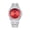 Silver Case Red Noodles, variant on New men's watch, fashionable business luminous waterproof steel band quartz watch, men's wristwatch, business trendy watch for men