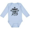 thumbnail image 3 of Inktastic My 1st Thanksgiving Boys or Girls Long Sleeve Baby Bodysuit, 3 of 5