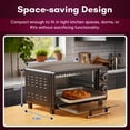 thumbnail image 5 of Elite Cuisine ETO059 4-Slice 9.5 Qt Toaster Oven Broiler, 5 of 6