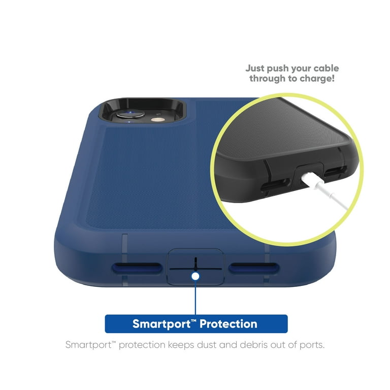 onn. Rugged Phone Case with Holster for iPhone 11 / iPhone