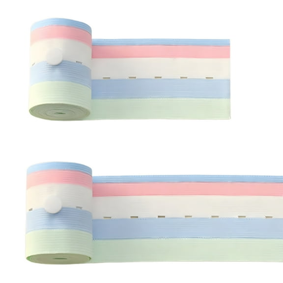 1 Pair Fetal Monitoring Belt with Button Hole Fetal Heart Monitor Bandage Widened Elastic Hospital Pregnant Women Fetal Monitor Band Strap