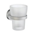 thumbnail image 1 of Smedbo HS343 Home Holder with Glass Tumbler in Brushed Chrome, 1 of 1