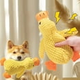 thumbnail image 2 of Dog Chew Toy Dog Squeak Toy for Dog Duck Plush Interactive Toy with Quacking Sound to Keep Puppies Entertained, Great for All Breed of Dogs (Large), 2 of 6