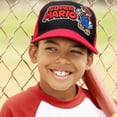thumbnail image 2 of Gorra de béisbol Nintendo Super Mario rojo/negro para niños de 4 a 7 años, 2 of 7
