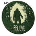 thumbnail image 2 of Bigfoot I Believe Embroidered Patch Iron/Sew-On Applique X-Files Cryptid Mystery, 2 of 2