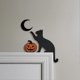thumbnail image 2 of Metal Cute Cat Door Frame Cat Door Frame Corner Decoration B, 2 of 5