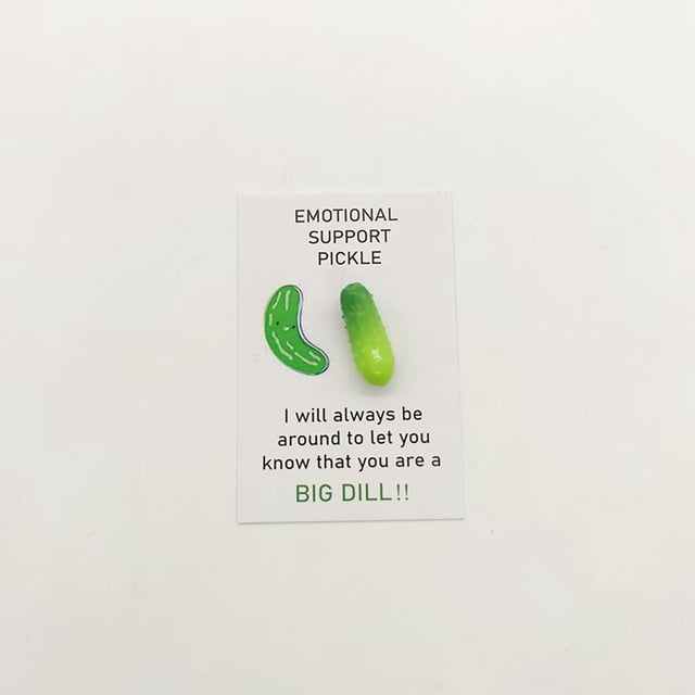 Cute Pickle Design Pocket Hug Card Pocket Hug Card Funny Positive Pickle With Card Pickle Party Decorations Graduation Pickle Reusable Note Cards Birthday for Men 40 Greeting Paper Half Fold Birthday