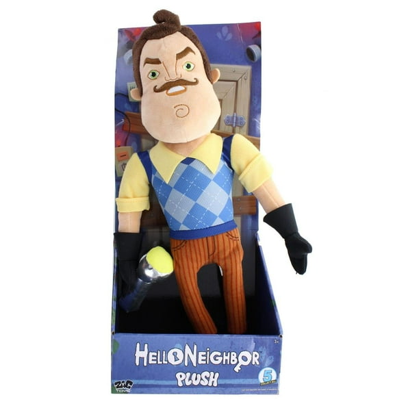 Hello Neighbor 15-Inch Plush - The Neighbor w/ Flashlight - Walmart.com ...