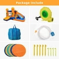 thumbnail image 3 of LAZY BUDDY Inflatable Bounce House with Blower, Water Slide Bounce House with Splash Pool & Jumping Area for Kids 3-8 Years, Outdoor Yard, 3 of 8