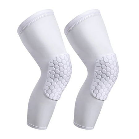PISIQI Knee Pads Compression Long Leg Cover Anti-Collision Support Suitable for Basketball  Football  Volleyball Cycling (1 Pair) price history on PriceWatchPro