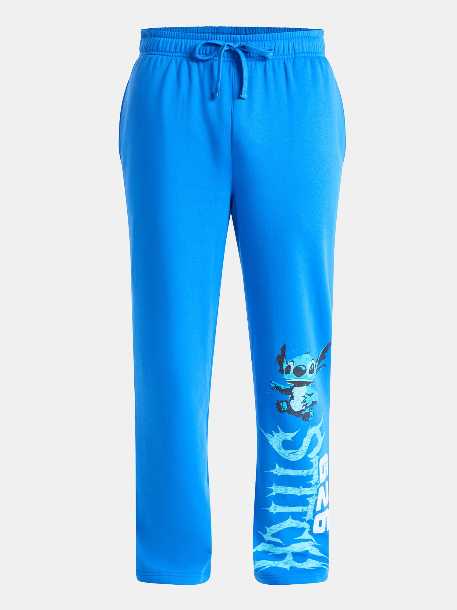 Lilo & Stitch Men's and Big Men's Stitch 626 Athletic Fleece Sweatpants, Sizes XS-3XL