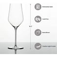 thumbnail image 2 of Zalto Denk'Art White Wine Glass I Handblown European Crystal, 2 of 9