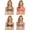 Pack 3, variant on Just Intimates Racerback Sports Bra / Bras for Women (Pack of 4)