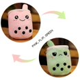 thumbnail image 1 of Juguetes de peluche de doble cara para niños, muñeco de peluche de Boba, Reversible, divertido, de burbujas, suave, feliz, té de leche, 1 of 5