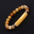 thumbnail image 1 of 1pc Healing Stone Bracelet Natural Gemstone Crystal Rough Bracelet, 1 of 5