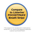 thumbnail image 4 of Equate Sugar Free Breath Strips, Fresh Mint, 24 Strips, 5 Pack, 4 of 10