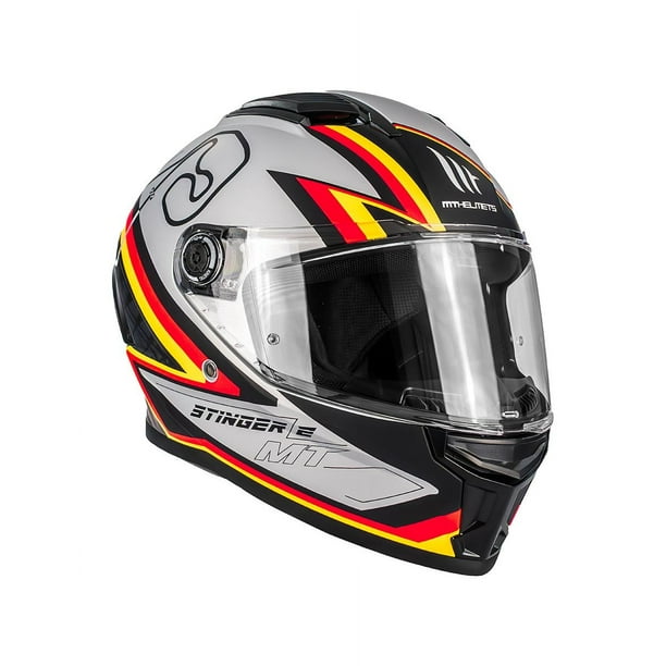 Casco Moto Mt Helmets Stinger 2 Grand Prix Alemania Ece2206