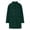 Atrovirens, variant on Long Coat Fall Winter Women Woolen Jacket Thick Loose Turn-down Collar Ol Commuting Jacket Single-breasted Mid Length Korean Style Overcoat Outerwear
