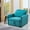 Green, variant on Convertible Sofa Bed, Sleeper Sofa Chair 3 in 1 Pull Out Couch Beds for Living Room Apartment Office, Red