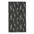 thumbnail image 1 of Balery Retro Skeleton Dancing On Halloween Party Toalla de Microfibra Premium con Estampado – 27.5x16 pulgadas, Alta Absorción, Suave y Aterciopelada, Secado Rápido, 1 of 6